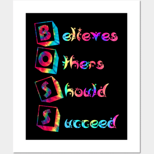 Leadership Quote Believes Others Should Succeed  Boss Posters and Art